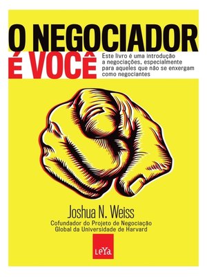 cover image of O Negociador é Você